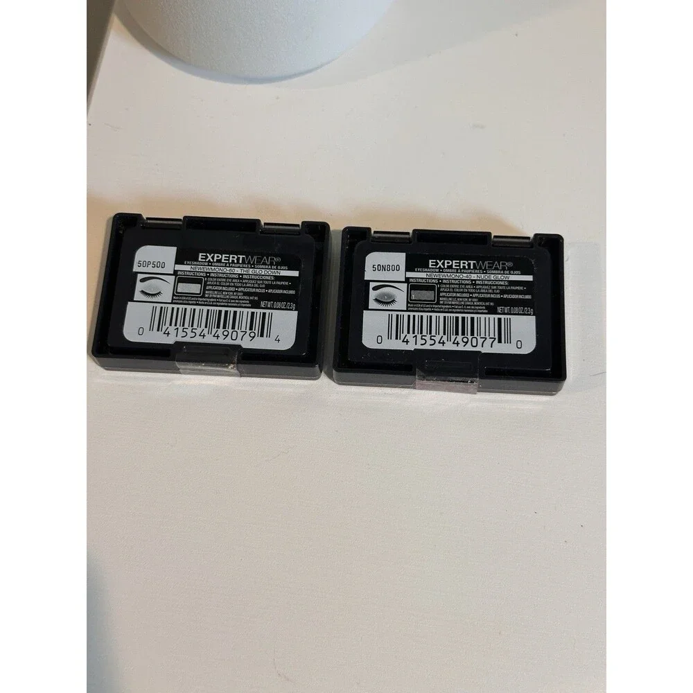 Maybelline Expert Wear Eyeshadow Lot New Sealed: The Glo Down 60S & Nude Glow 40